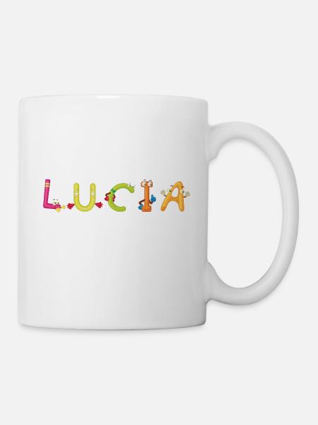 Lucia - Tasse - Weiß