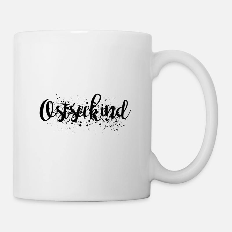 Ostsee-Liebe - Tasse - Weiß