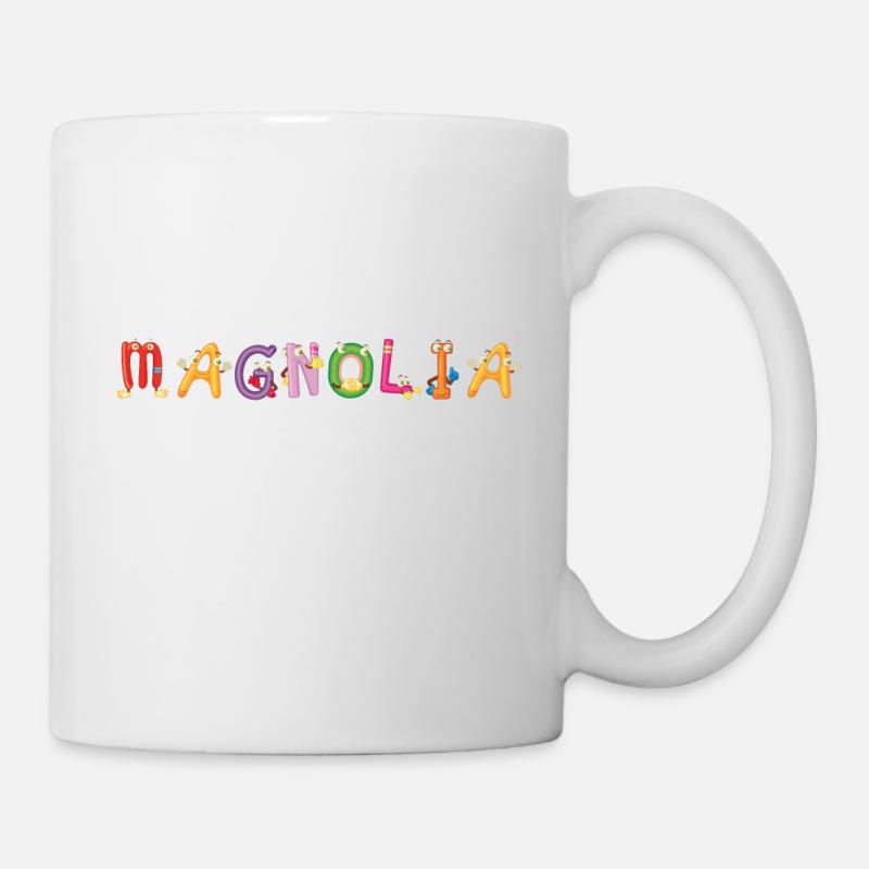 Magnolia - Tasse - Weiß