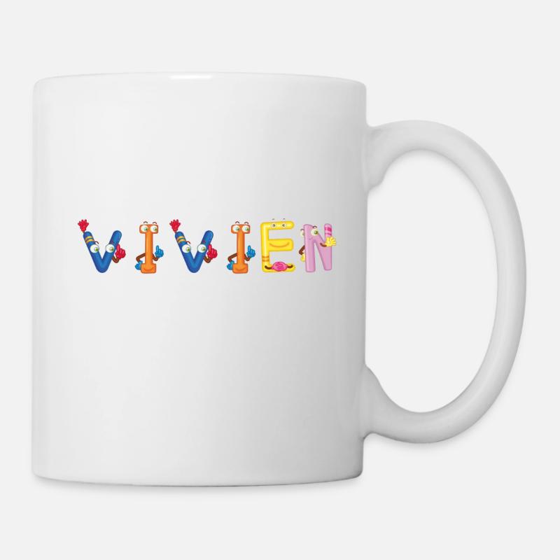 Vivien - Tasse - Weiß