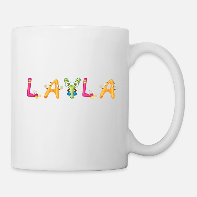 Layla - Tasse - Weiß