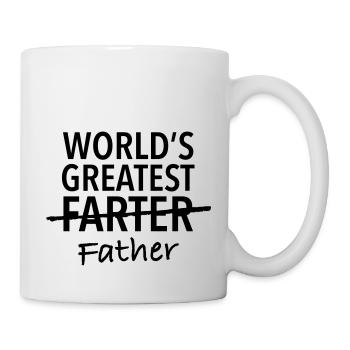 World's Greatest Farter - Father - Mug - white - Right