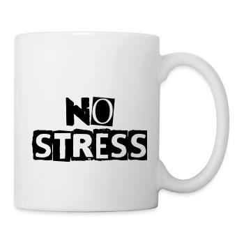 No stress - Mug - white - Right