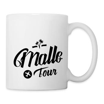 malle tour - Tasse - Weiß - Rechts
