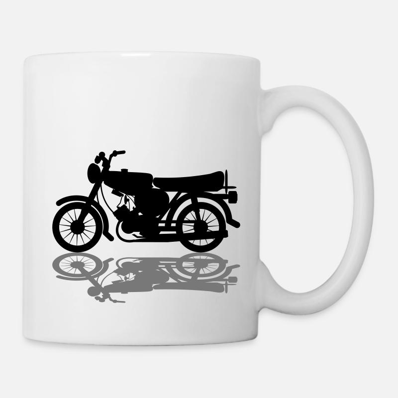 Fahrzeug - Simson - Tasse - Weiß