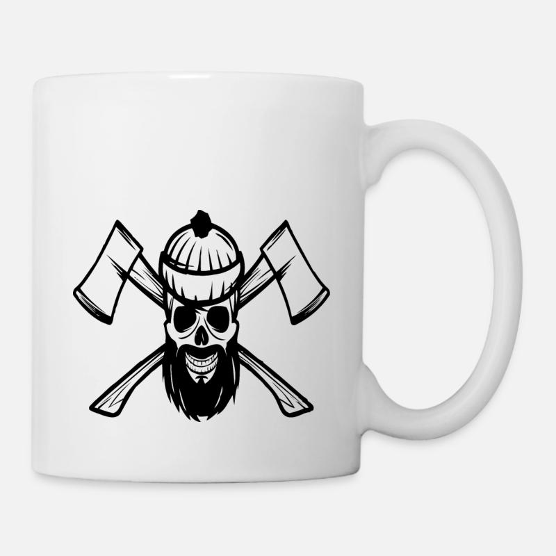 Bûcherons - Mug blanc - blanc