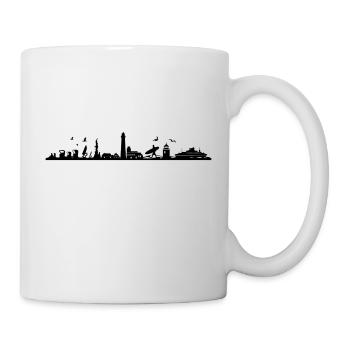 Skyline - Sylt - Tasse - Weiß - Rechts
