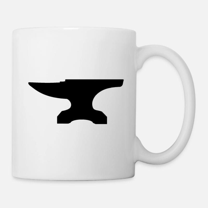 Anvil Black Black - Mug - white