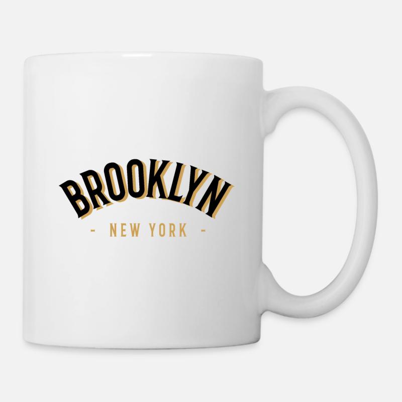 Brooklyn - New York - Mug - white