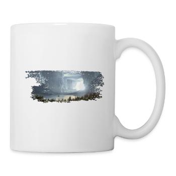 Fantasy cave - Mug - white - Right