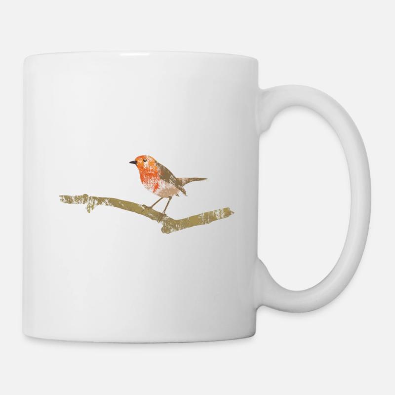 Robin - Mug - white