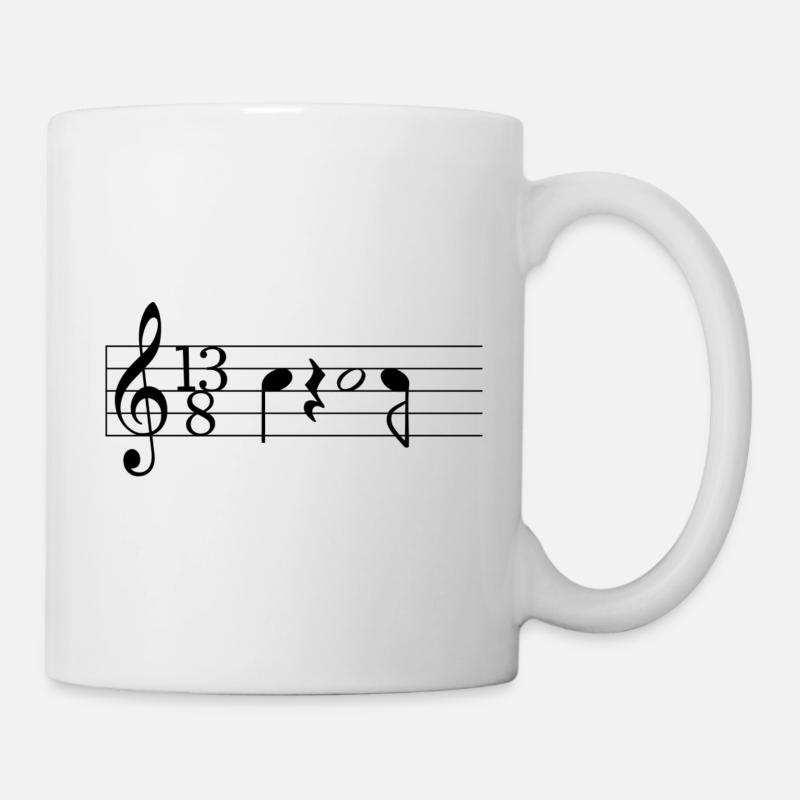 Prog black - Tasse - Weiß
