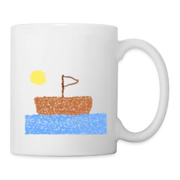 BOAT FOR KIDS - Mug - white - Right