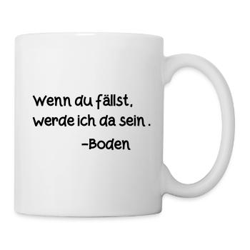 Für dich da sein - Tasse - Weiß - Rechts