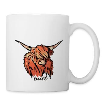 bull - Tasse - Weiß - Rechts