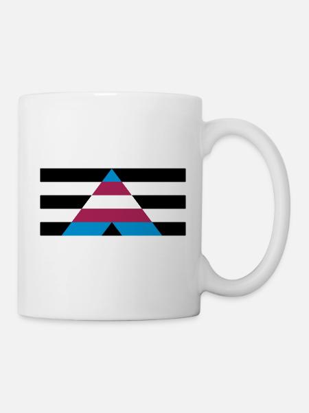 Cis Trans-Ally - Tasse - Weiß