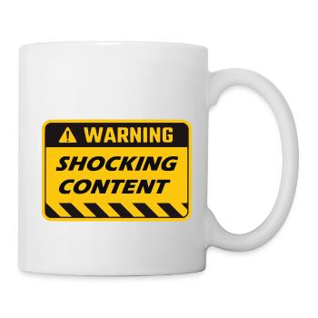 WARNING - Mug - white - Right
