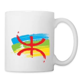 Amazigh Flag (Artistic variant) - Mug - white - Right