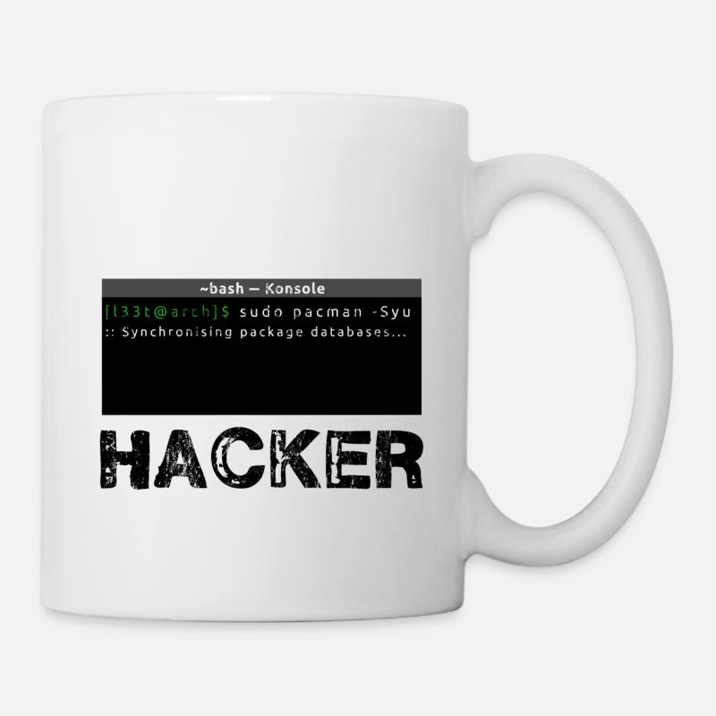 Hacker Linux - Mug - white