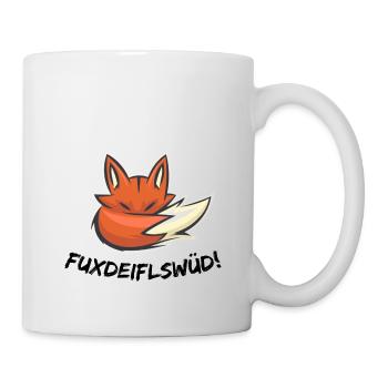 fuxdeiflswüd - Tasse - Weiß - Rechts