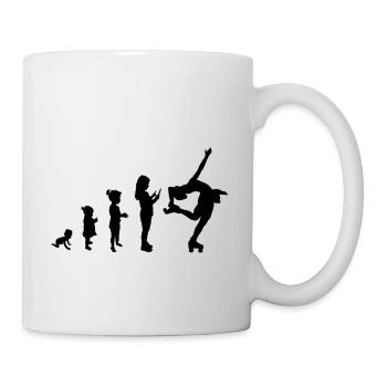 Evolution roller skating 2 - Tasse - Weiß - Rechts