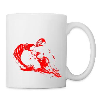 Mysterious Aries Skull (Red) - Mug - white - Right