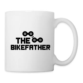 The bikefather - Mug blanc - blanc - Droite