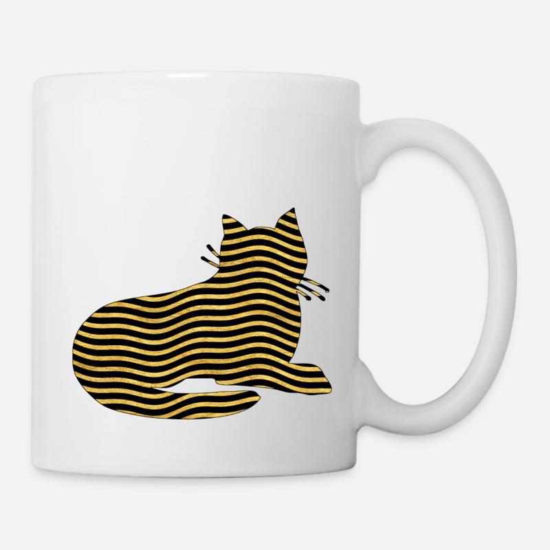 cat - Mug - white