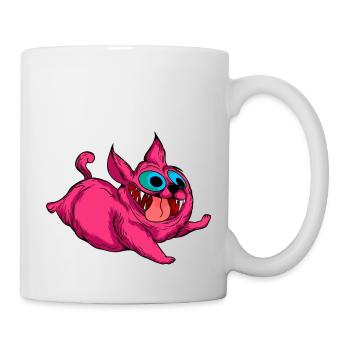 Lustige Hunde 8 - Tasse - Weiß - Rechts