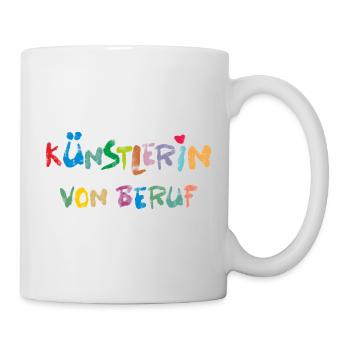 Artiste Profession - Mug blanc - blanc - Droite