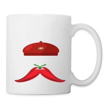 BASKISCH - Baskenland - Tasse - Weiß - Rechts