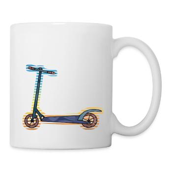 scooter - Mug - white - Right