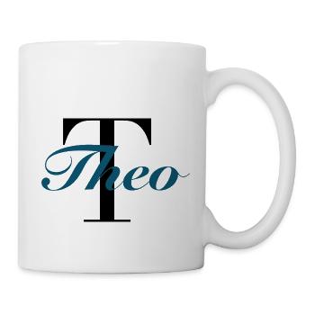 Name - Theo - Tasse - Weiß - Rechts