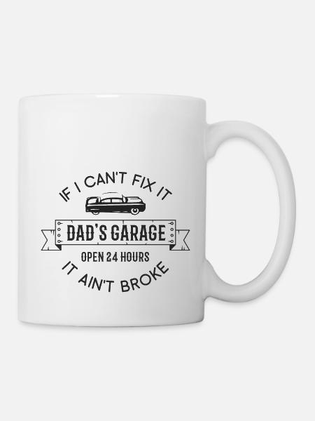 Papa s Garage - Mug blanc - blanc