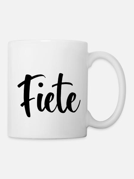 Fiete - Tasse - Weiß