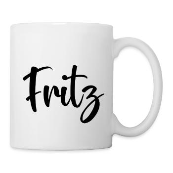 Fritz - Tasse - Weiß - Rechts
