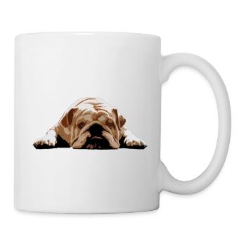 English bulldog - Mug - white - Right