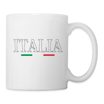 ITALIA! - Tasse - Weiß - Rechts