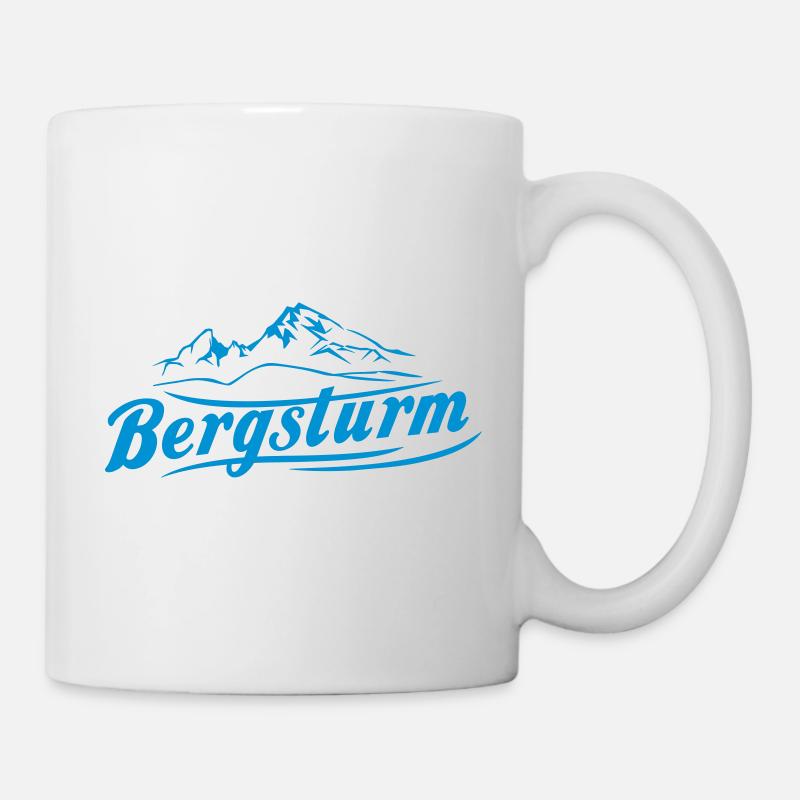Das orig. Logo von Bergsturm Berchtesgaden - Tasse - Weiß