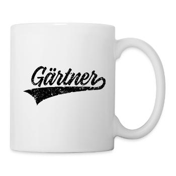 GÄRTNER GARTEN - Tasse - Weiß - Rechts