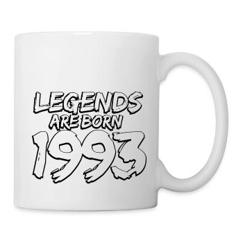Year of birth 1993 | Vintage Gift - Mug - white - Right