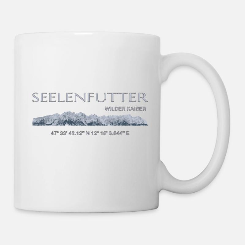 Seelenfutter - Tasse - Weiß