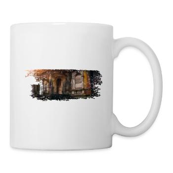 Lost Place 01 peinture numérique - Mug blanc - blanc - Droite