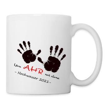 We AHR together | Ahrtal Hochwasser SolidAHRität - Tasse - Weiß - Rechts