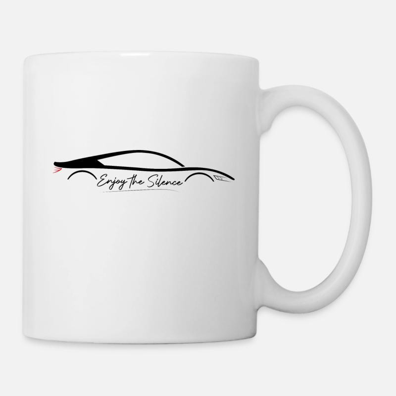 Enjoy The Silence - Tasse - Weiß