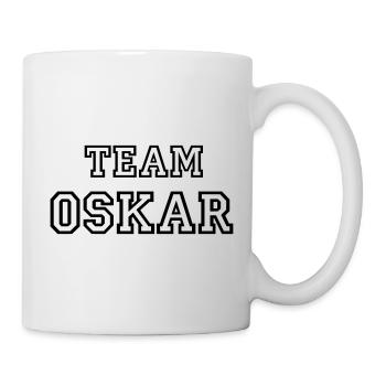 TEAM OSKAR Dog Name Male TeamTricot - Mug - white - Right
