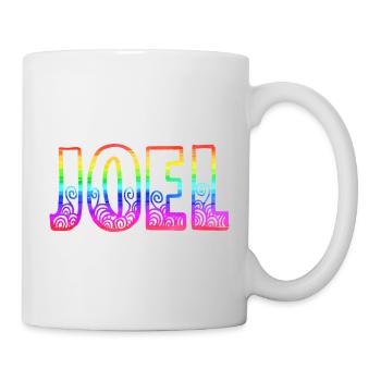 joel rs arc-en-ciel - Mug blanc - blanc - Droite