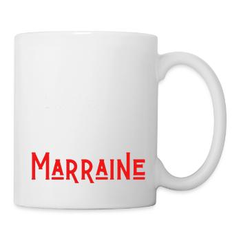 laisse-moi passer je suis marraine - Mug blanc - blanc - Droite