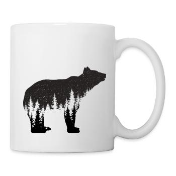 Ours - Mug blanc - blanc - Droite