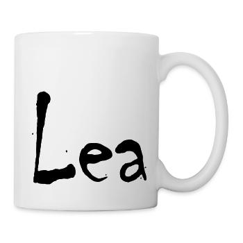 lea - Tasse - Weiß - Rechts